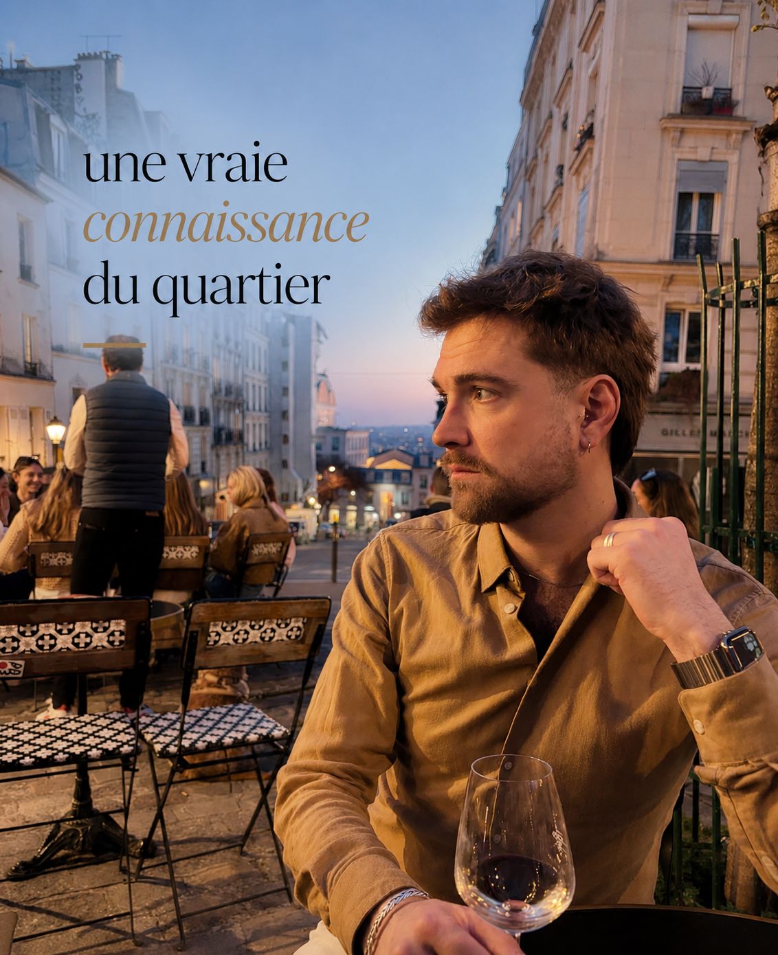 La connaissance du marché local à Montmartre