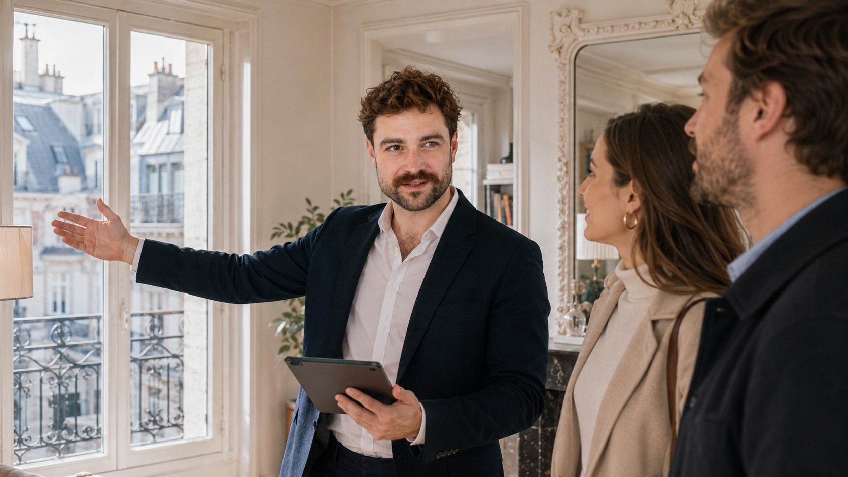Visite immobilière à Montmartre