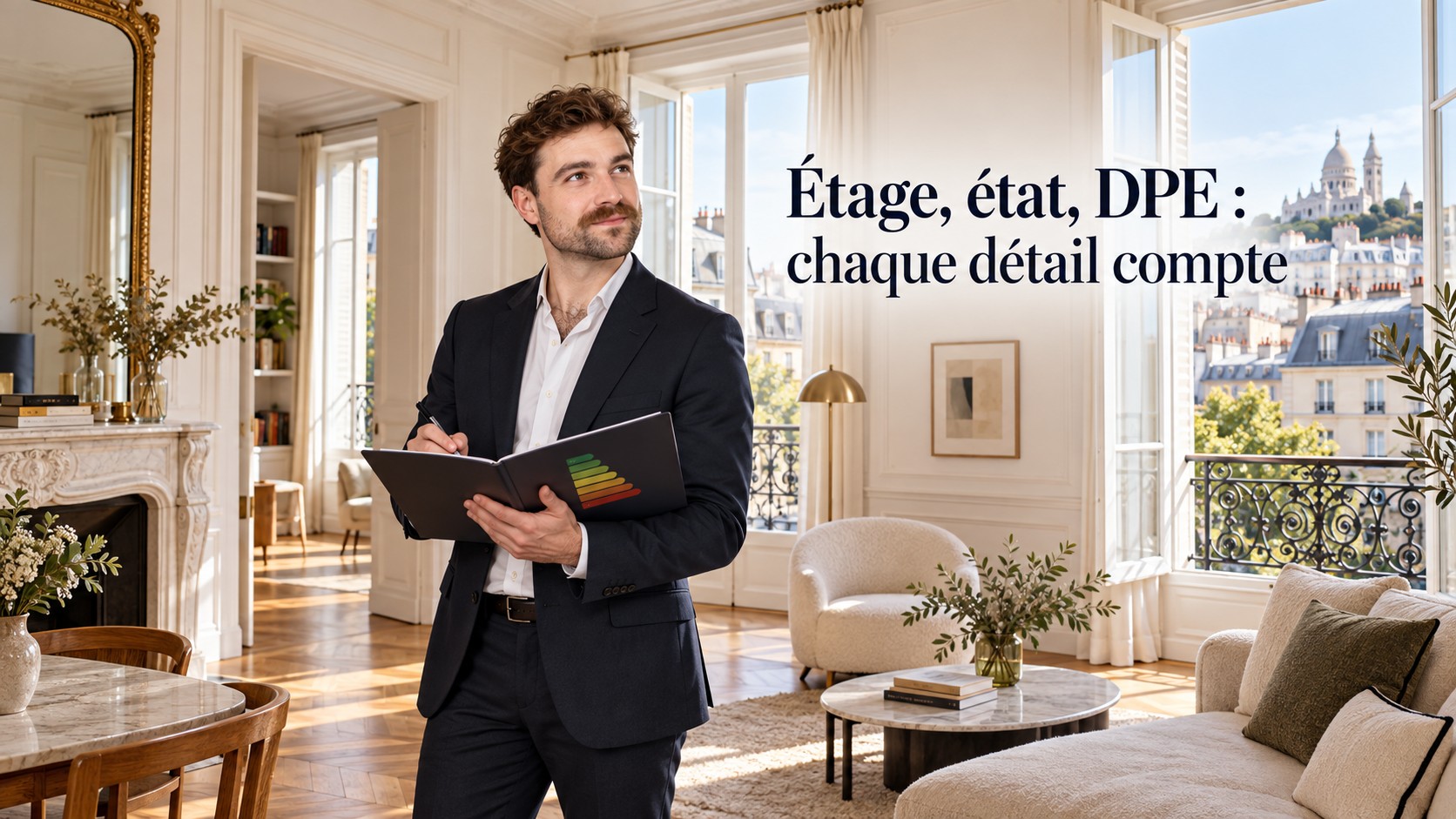 Vue, étage, ascenseur et DPE : les critères de prix d’un appartement à Montmartre